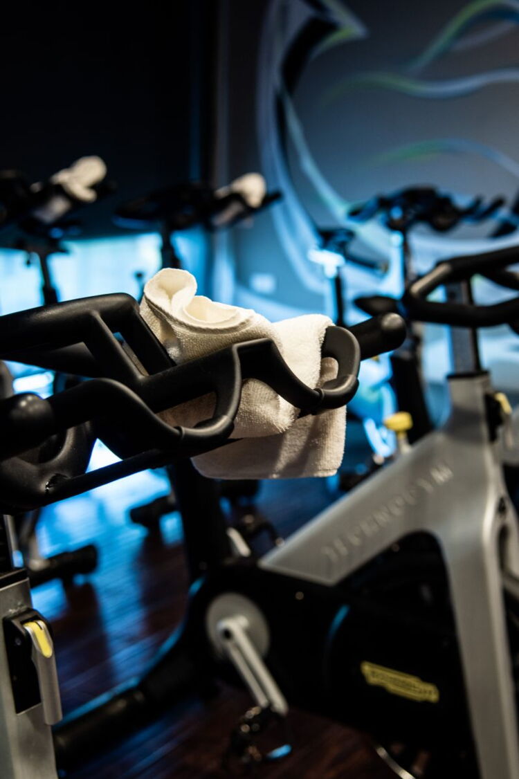 Spin Class at Fitness & Wellness Center