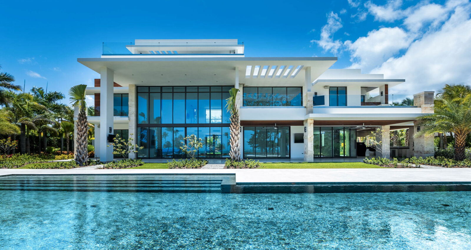 la cala grand beach villa pool exterior