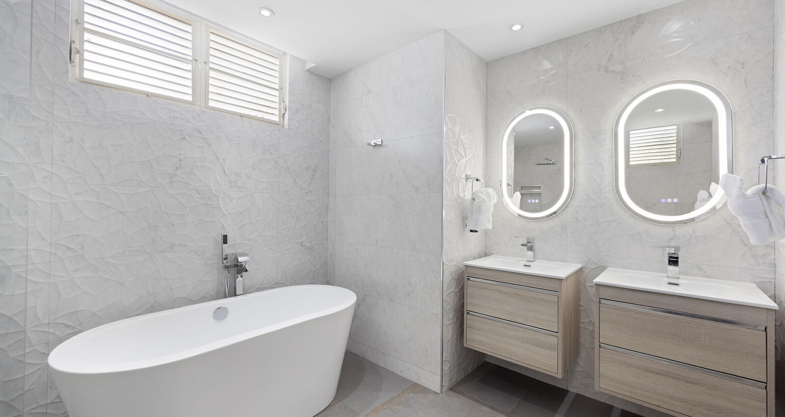 Primary Bathroom in Puerto Rico Home