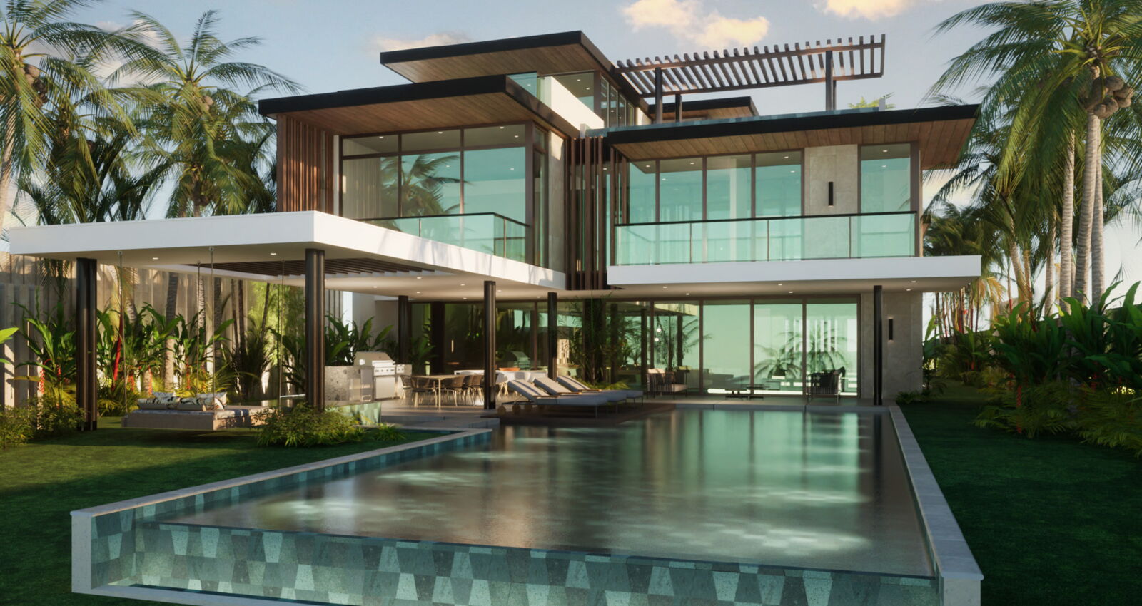 Dorado Beach Soleil residence pool view