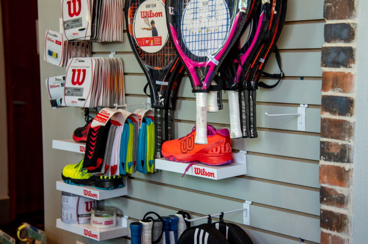Tennis Gear at the Fitness & Wellness Shop