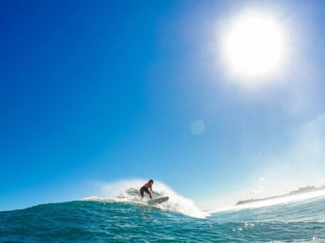 Surfing in Puerto Rico