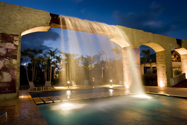 Waterfall at Watermill Aquatic Park