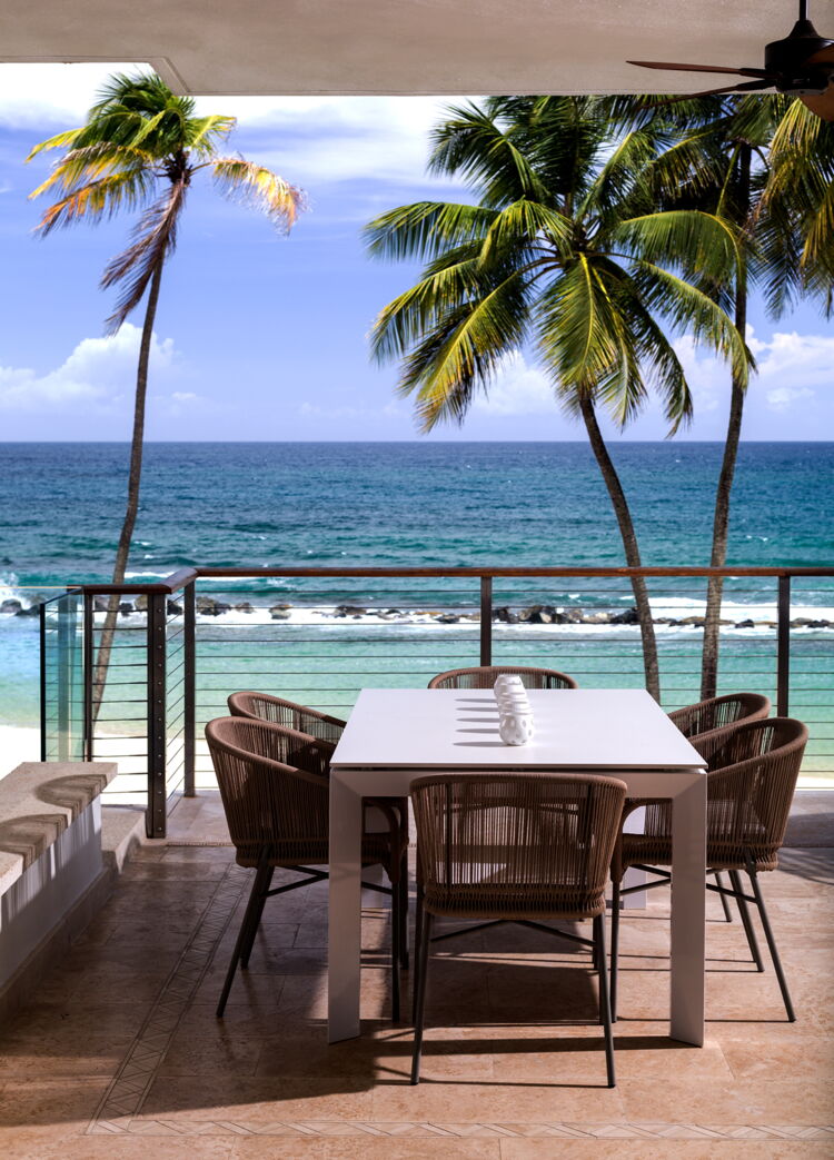 View from Balcony at West Beach Residence