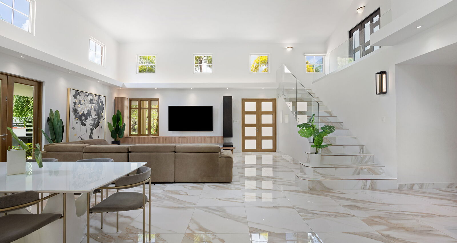 Modern Living Room Real Estate Puerto Rico