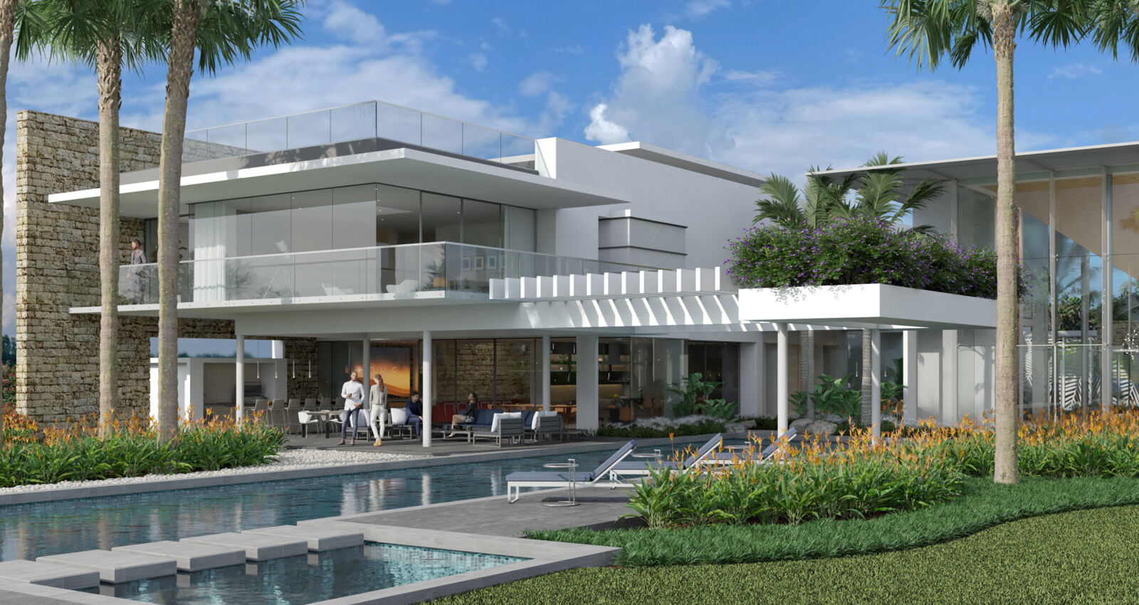 Dorado Beach Beacon residence luxury pool and patio