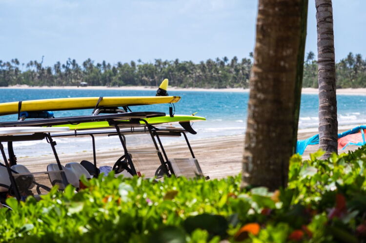 Surfing at East Beach