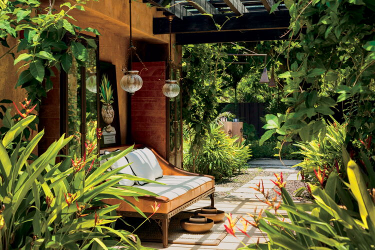 Private Garden at Spa Botanico