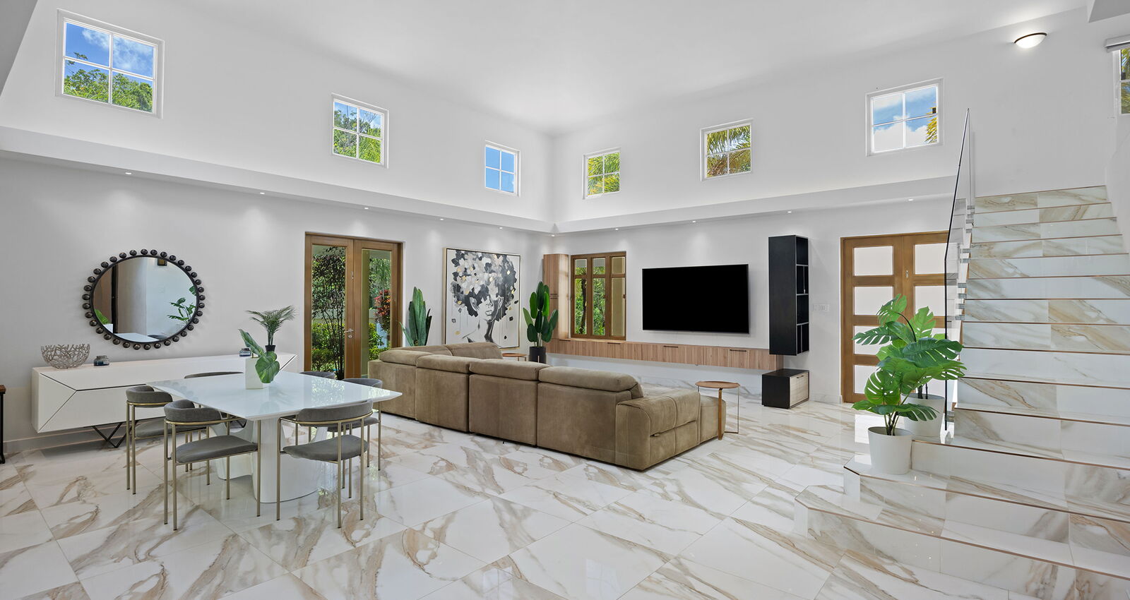 Modern Living Room Real Estate Puerto Rico