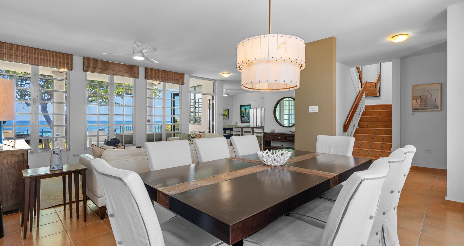 Dining Room Beach Front Rentals in Dorado Puerto Rico