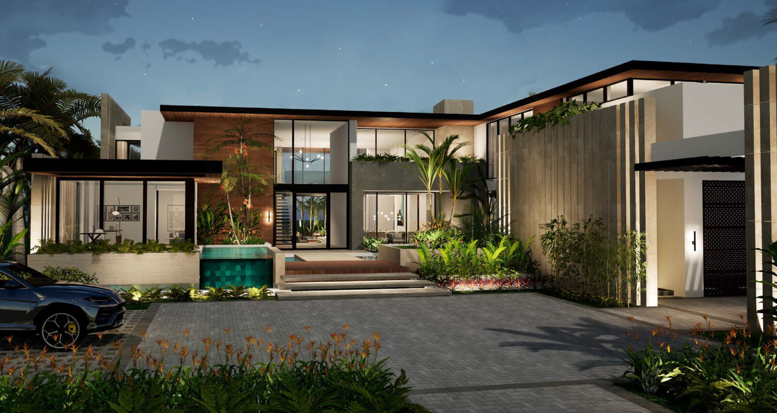 la cala horizon modern model home for sale at dorado beach resort puerto rico