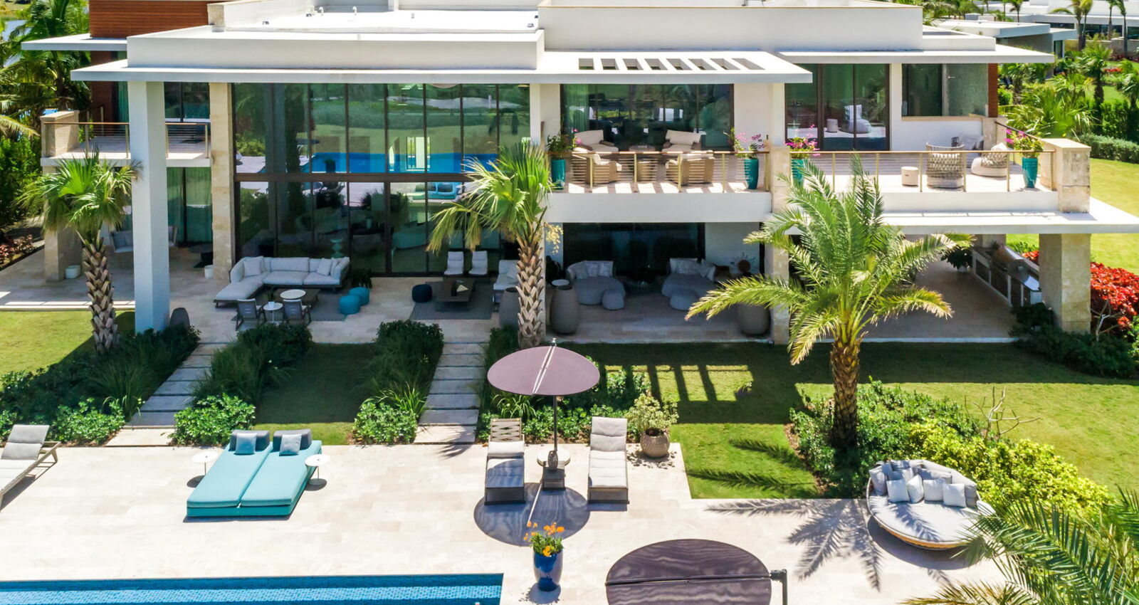 Dorado Beach La Cala Beach Villa luxury residence pool and patio