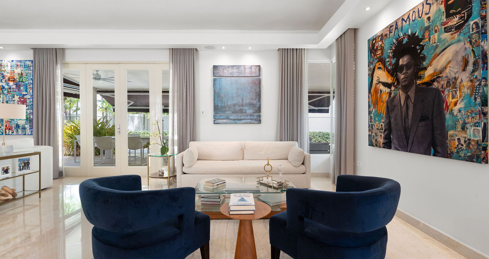 Contemporary Living Room Puerto Rico