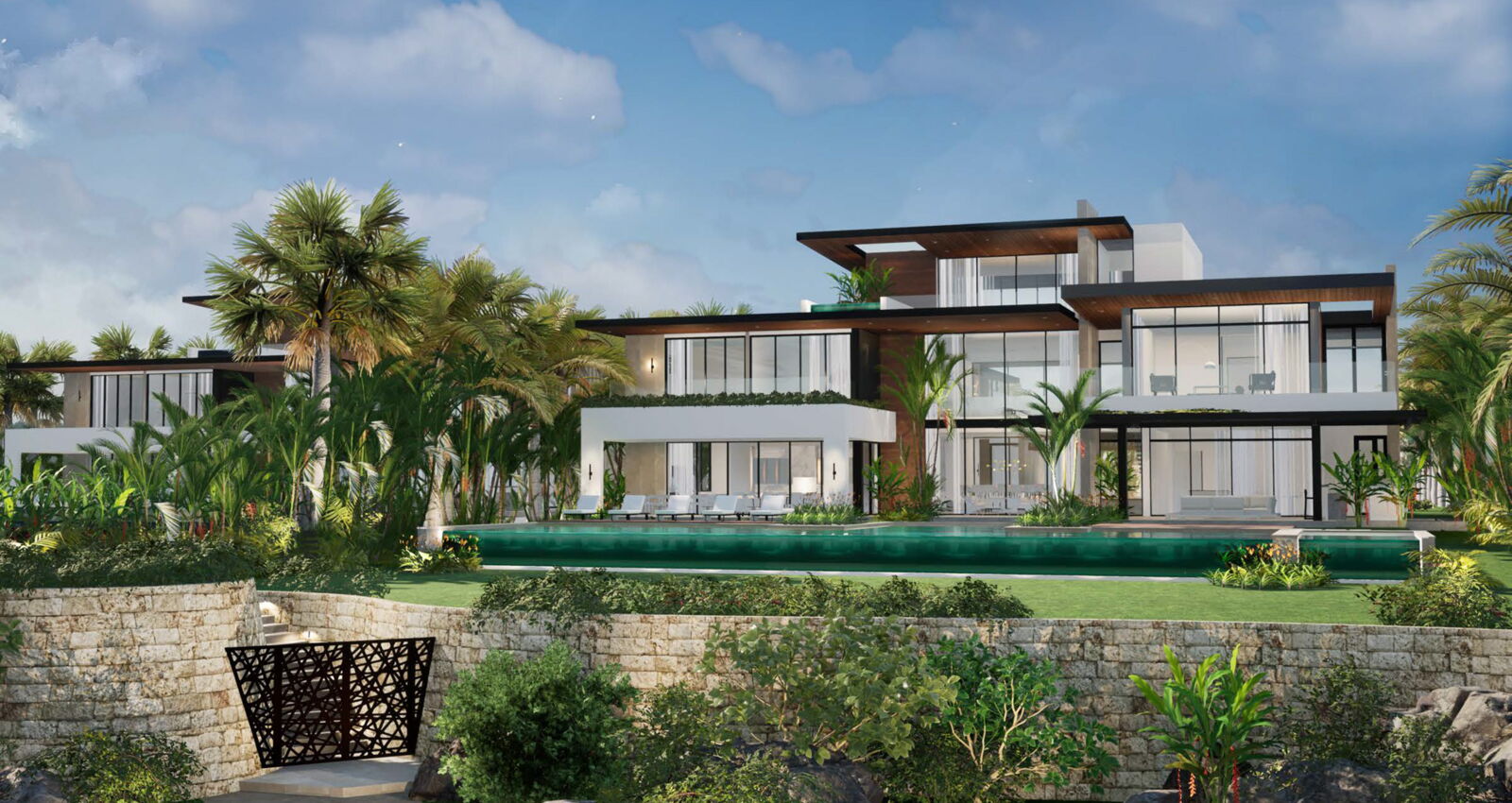 la cala horizon modern model home for sale at dorado beach resort puerto rico