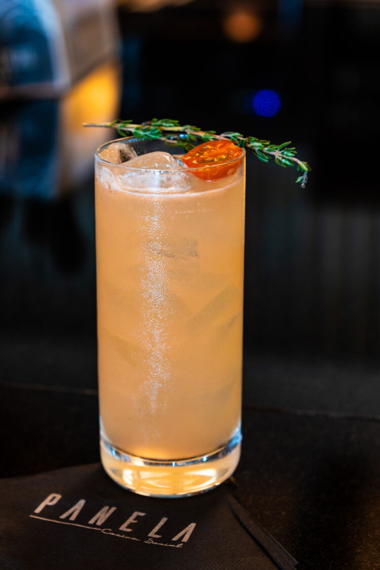 Panela's Pretty in Pink Cocktail